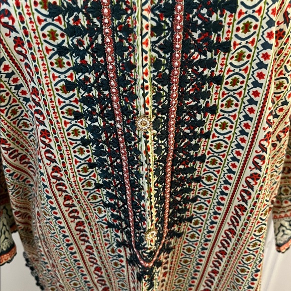Source Unknown Multicolor Patterned Tunic - Picture 6 of 13